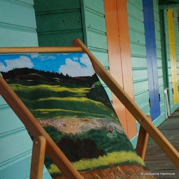 Hammond Landscape Painting Art Print Deckchair Santa Fe, 11 of 12