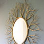 Large Golden Twig Mirror, thumbnail 5 of 5