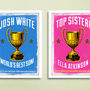 Personalised Celebration Trophy Print, thumbnail 5 of 6