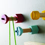 Bright Wooden Screw Style Hook, thumbnail 7 of 7