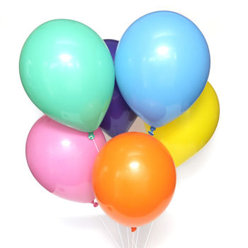 Pack Of 10 Standard Party Balloons, 4 of 12