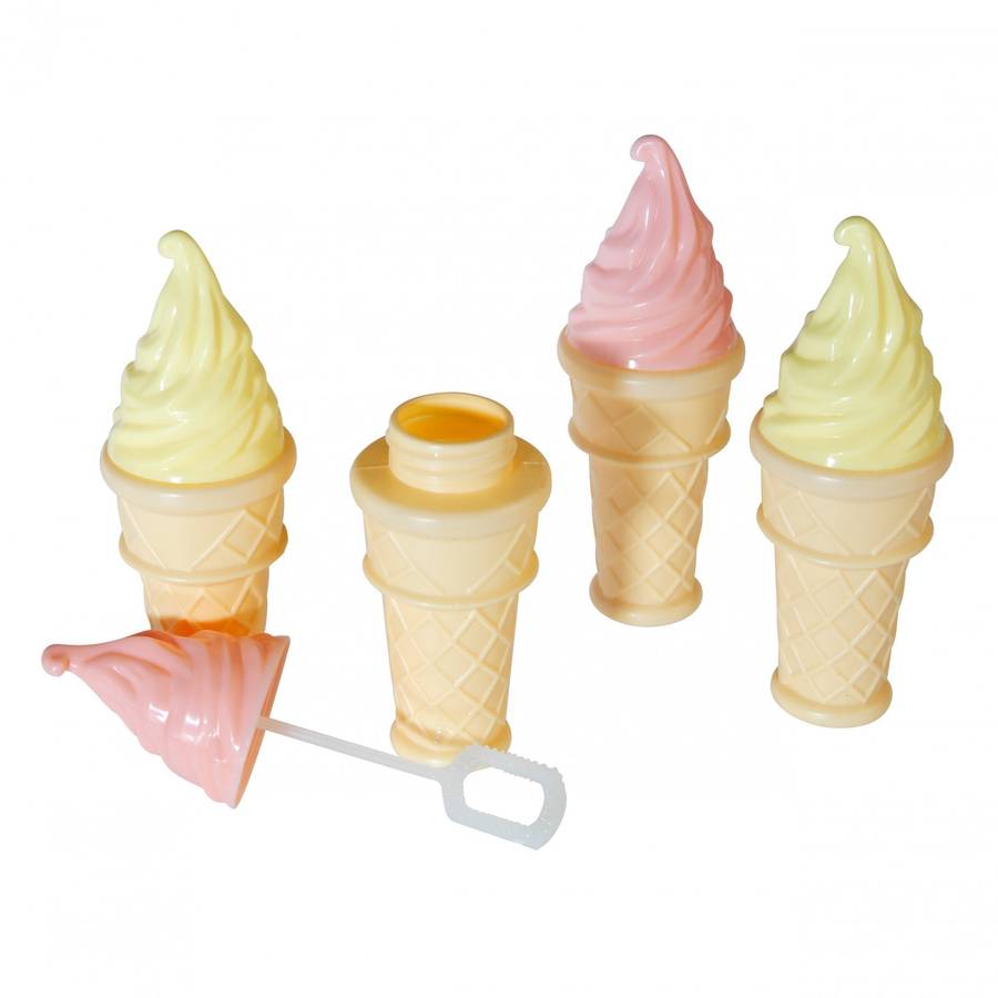 ice cream cone bubble blower for party bags by little ella james ...