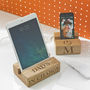 Oak Stand For iPhone, thumbnail 1 of 12