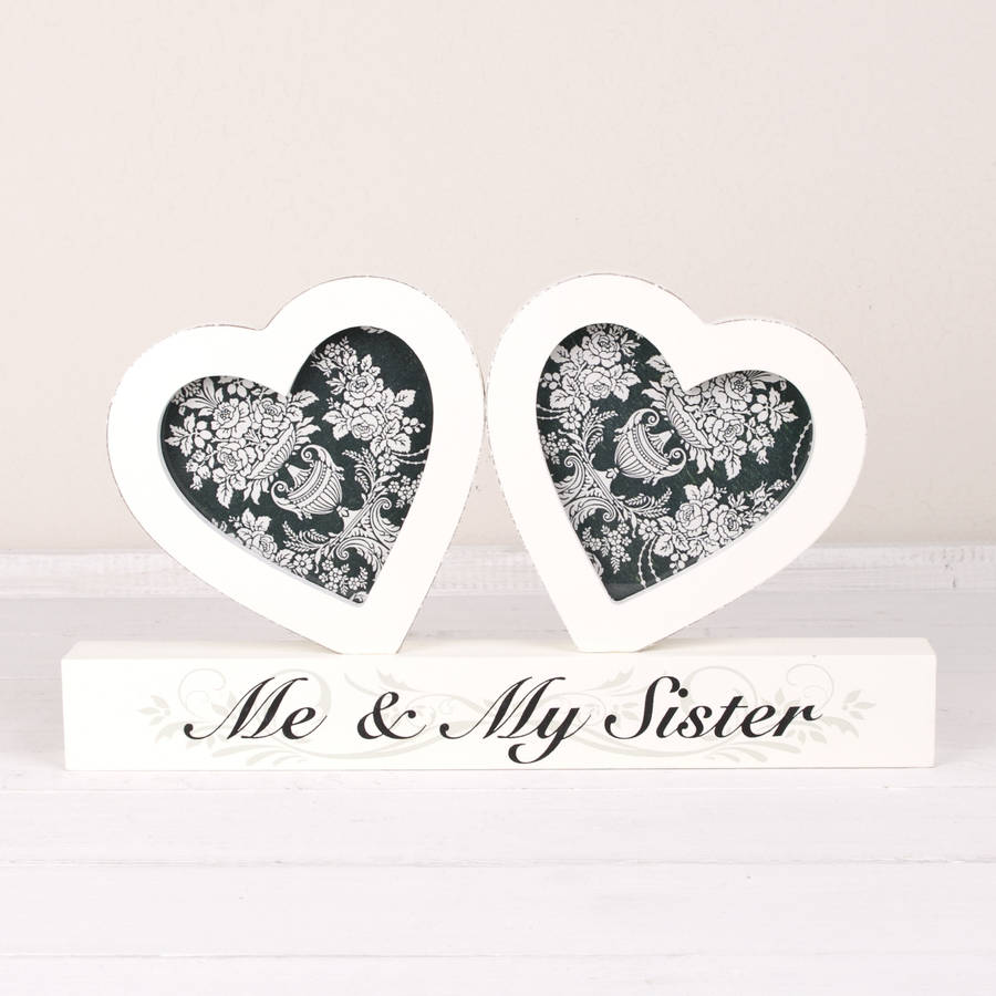 Me And My Sister Twin Photo Frame By Dibor