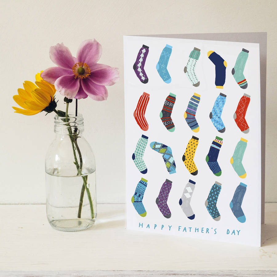 Father's Day Sock Card By Hanna Melin