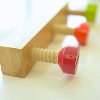 Bright Wooden Screw Style Hook, 6 of 7