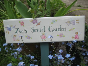 Fairy Garden Sign, Bespoke, 3 of 3