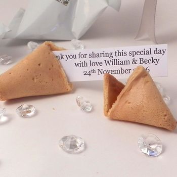 Personalised Wedding Favours: Fortune Cookies: 150, 2 of 6