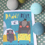 Daddy Bear Fathers Day Card In Blue, thumbnail 2 of 5