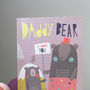 Daddy Bear Fathers Day Card In Pink, thumbnail 1 of 4