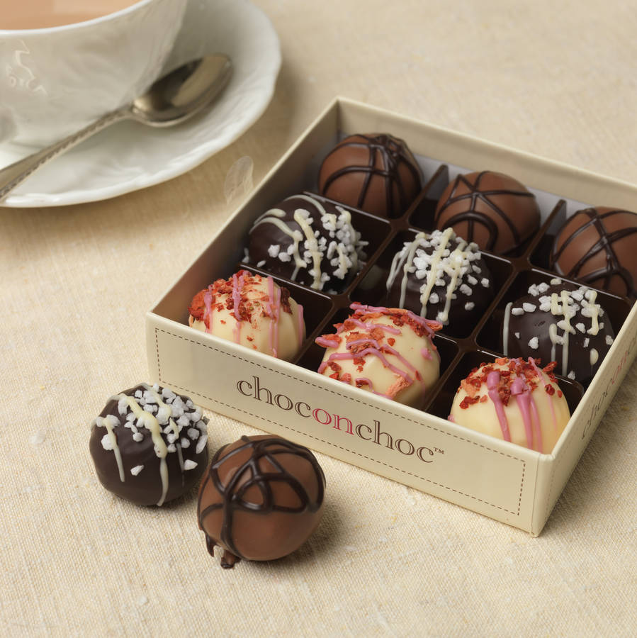 Chocolate Truffle Selection Box By Choc on Choc