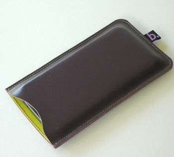 Leather Sleeve For iPhone, 5 of 12
