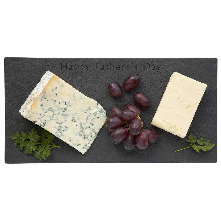 Father's Day Slate Cheese Board Choice Of Engravings By Marbletree