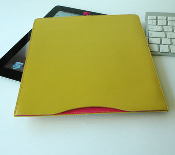 Leather Sleeve For iPad, 3 of 9