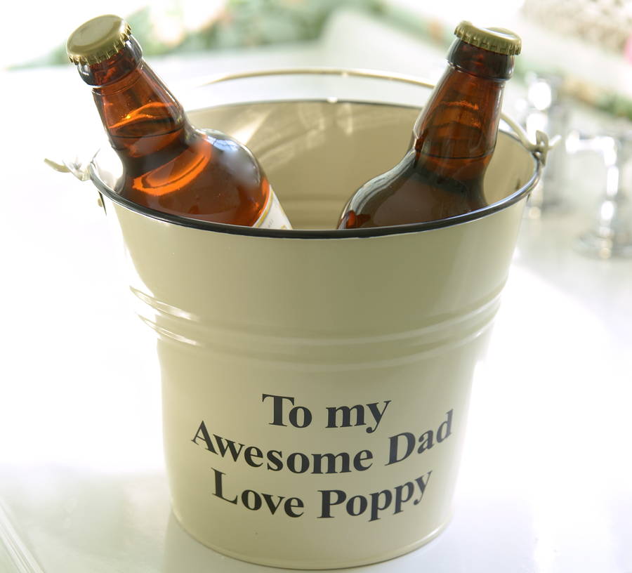 Personalised 'Boozy' Gift Bucket, 1 of 8