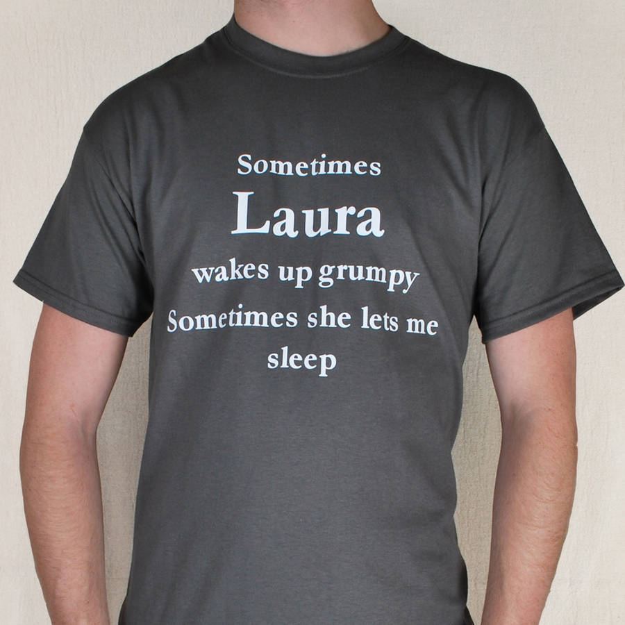 Sleep In T Shirt By Bags Not War