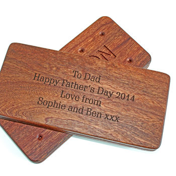 Personalised Bourbon Biscuit Wooden Coaster, 6 of 6