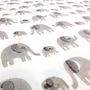 Grey Elephant Cot Bed Fitted Sheet, thumbnail 2 of 5