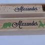 Personalised Print Wooden Pencil Case, thumbnail 2 of 9