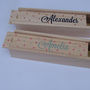 Personalised Print Wooden Pencil Case, thumbnail 8 of 9