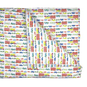 Car And Buses Single Duvet Cover By Lulu and Nat