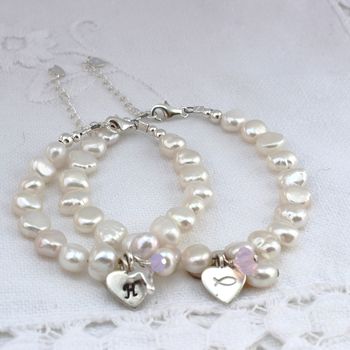 Treasured Personalised Pearl Charm Bracelet, 4 of 11