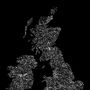 Typographic Map Of Great Britain And Ireland, thumbnail 5 of 11