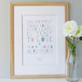 'To Love And Be Loved In Return' Personalised Print, thumbnail 6 of 10