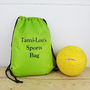 Personalised P.E. Sports Bag Water Resistant, thumbnail 2 of 8