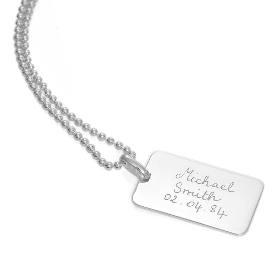 Personalised dog chain clearance