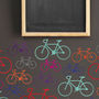 Bike Wall Stickers, thumbnail 1 of 5