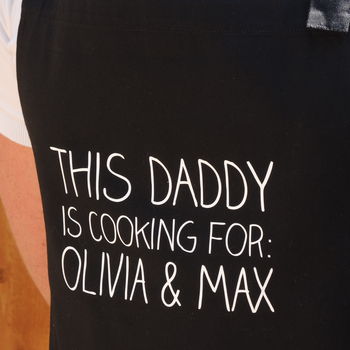 Personalised Daddy Apron, 2 of 6