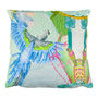 Jenny Collicott Blue Headed Parrot Cushion, thumbnail 1 of 2
