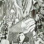 Jenny Collicott Monochrome Cushion, thumbnail 2 of 2