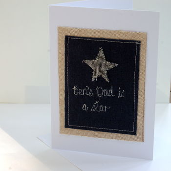 Personalised Dad Is A Star Card, 3 of 5