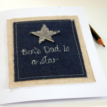 Personalised Dad Is A Star Card, 2 of 5