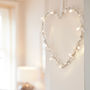 Battery Heart Fairy Light Wreath, thumbnail 3 of 4