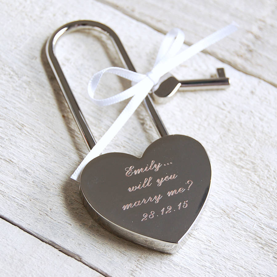 Write Your Own Personalized Love Lock