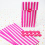 Candy Stripe Party Bags With Stickers, thumbnail 6 of 7