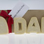 Fathers Day ‘I Love Dad' Shortbread Biscuits, thumbnail 2 of 6