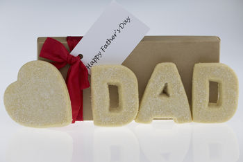 Fathers Day ‘I Love Dad' Shortbread Biscuits, 2 of 6