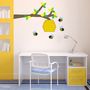 Bee Hive And Branch Wall Sticker, thumbnail 3 of 4