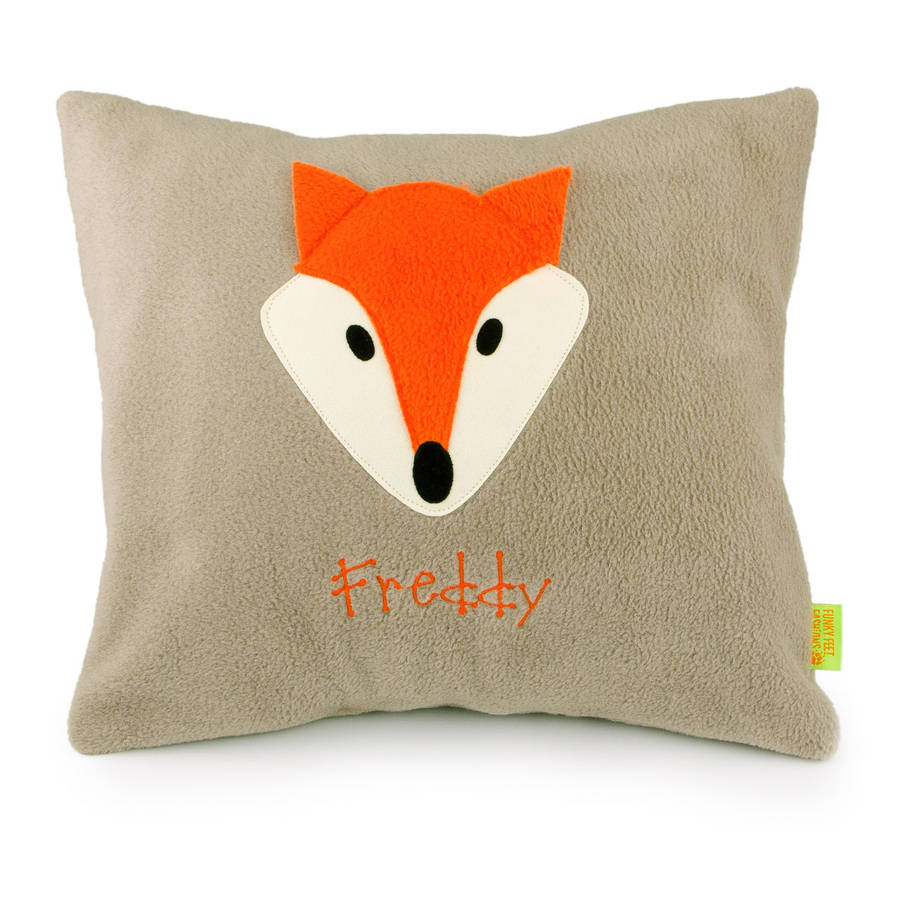 Fox Personalised Cushion, 1 of 4