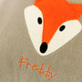 Fox Personalised Cushion, thumbnail 4 of 4