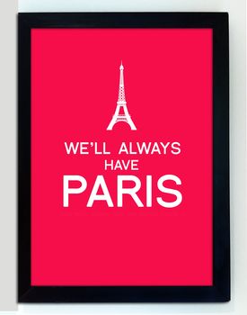Personalised 'We'll Always Have Paris' Print, 2 of 12