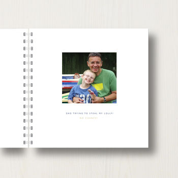 Personalised Dad's Memory Book Or Album, 2 of 8