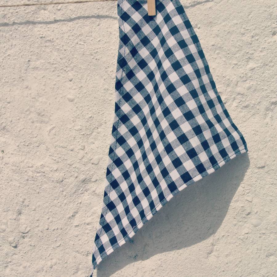 Gingham Dog Bandana By Pup Tart Handmade