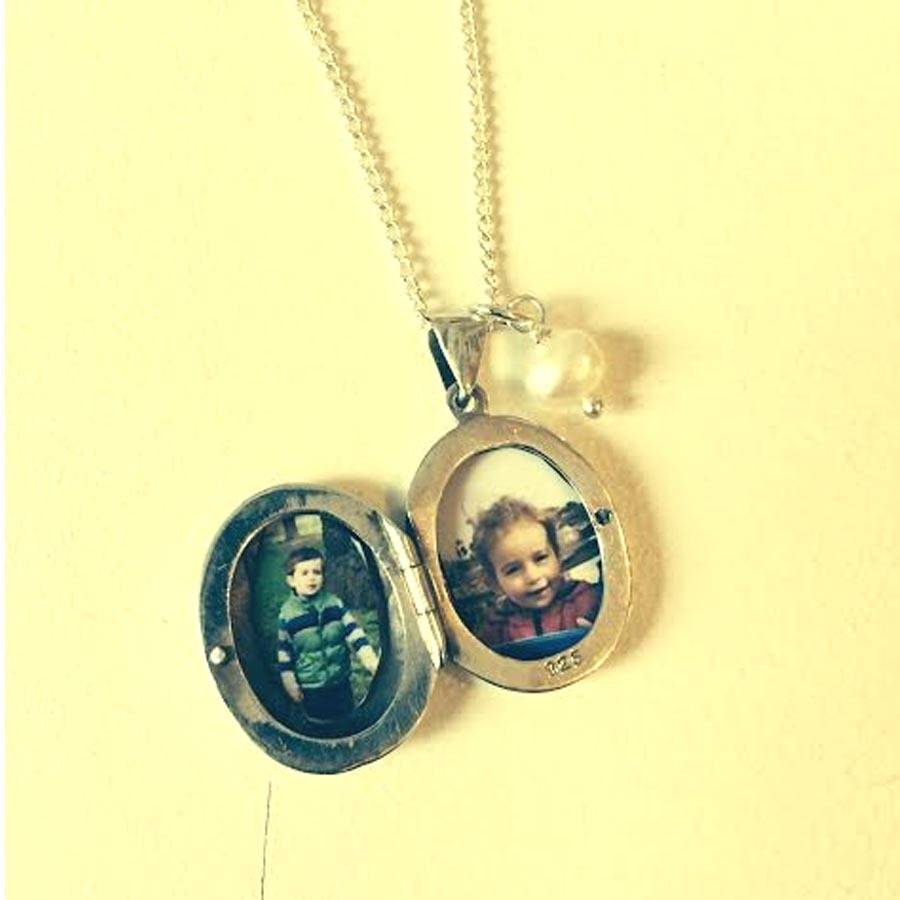 Vintage Locket With Birthstone Charm By Harry Rocks