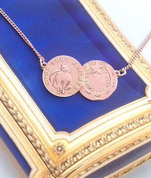 Double Coin Necklace, 3 of 4
