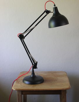 Matt Black Table Lamp, 2 of 2